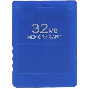 Geheugenkaart voor 32MB High Speed ​​Game Geheugenkaart Plug en Play FMCB1.966 Externe Datakaart voor 2 Game Console(blauw)