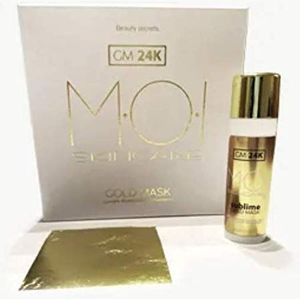Moi - Gold Mask 24K - Gezichtsmasker - 7 Eenheden