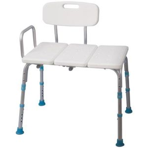 Aquasense verstelbare bad- en douchebank met omkeerbare rugleuning van AquaSense