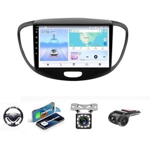 Android 13 Multimedia Stereo Video Speler Voor Hyundai i10 2008-2012 Ondersteunt Car-play Android Auto/Bluetooth/FM AM RDS DAB+ Radio/Stuurbediening(NF-1 4Core 1+32G)