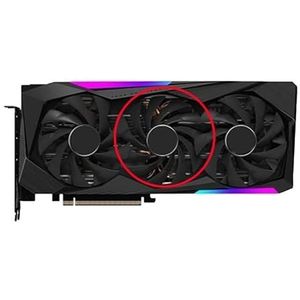 PLD10015B12H DC12V 0.55A RTX3060 Ti RTX3070 grafische ventilator voor GIGABYTE voor AORUS voor GeForce voor RTX 3060 voor 3070 MASTER(Middle fan)