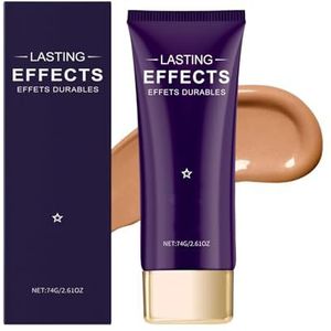 Body Coverage Foundation, Body Full Coverage Concealer Waterproof No-Taste, Langdurige zweetbestendige concealer voor vrouwen, Beenmake-up Waterproof, Natuurlijke glans (dark*1)