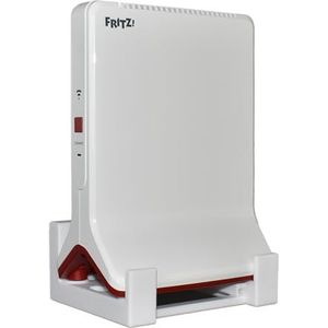 EasyClick precies passende wandhouder voor AVM Fritz Repeater 6000 en 3000 (niet 3000AX!), ook als plafondhouder, in elke richting monteerbaar, inclusief montagemateriaal. (wit)