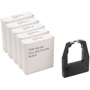 1st ~ 10st F-ji Printer achterprintlint 85C904978 345A9049781 85C904978A 06090468 for front-ntier 330 340 350 370 390 Zwart(5pcs)