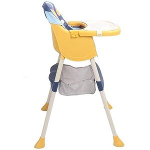 Kinderstoel, Verstelbare Kinderstoel, Antislip PU-kussen voor Peuters Binnenshuis