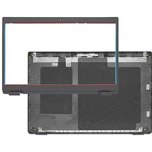 WANGHUIH Lcd-achterkant deksel deksel bezel scharnieren compatibel met Dell Latitude 3510 E3510 L3510 P101F P101F001 P101F002 (A+B)