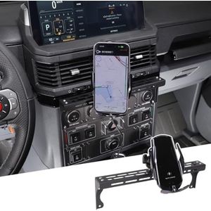 JONKOKO Auto telefoonhouder houder compatibel met Grenadier 2020-2024 middenconsole telefoonhouder voor auto ventilatierooster mobiele telefoon handsfree telefoonstandaard, auto-interieur mobiele