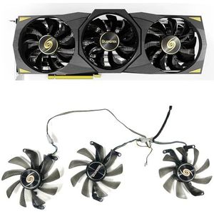 3 STUKS 85MM 4PIN T129215SU Voor LEADTEK voor WinFast RTX3070 3070ti 3080 3080ti voor HURRICANE Grafische kaart Koeler Ventilator Koelventilator
