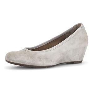 Gabor Dames wigpumps, damesschoenen met hak, Visone 12, 36 EU