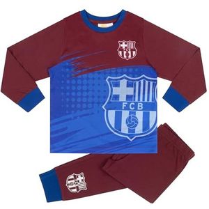 FC Barcelona Pyjamaset Lange Mouwen, 4-5 Jaar: 110cm, Rood