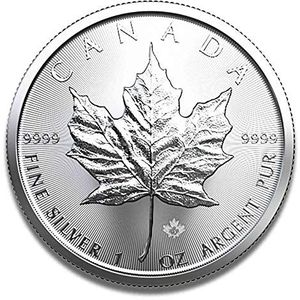 Zilveren munt Maple Leaf 1 ounce - Set naar keuze 1er 10er of 25er Set 10er Set (2019)