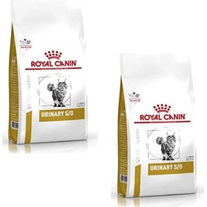 Royal Canin Veterinary Urinary S/O | Double Pack | 2 x 400 g | Droog voedsel voor katten | Om de urinewegen te ondersteunen | Voor StruvitKristallen | Verminderd magnesiumgehalte