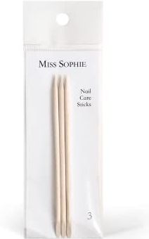 Miss Sophie - Nail Care Sticks - Nagelriemverwijderaar - Hout - 3 Stuks