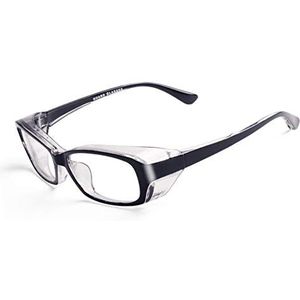 QCLU Pollen Glazen Goggles Bril Bril Hooikoorts Bril Bewolkt Stoppen Met Het Virus, Bacteriën Splash Pollen Glazen Doorzichtige UV-cut Zonnebrillen Zijn Opgehangen Aan De Bovenkant Van De Beschermende