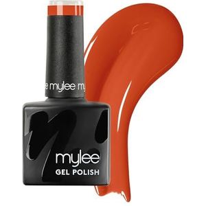 Mylee Gel Nagellak 8ml [Orange Crush] - UV/LED Soak-Off Nail Art, Manicure en Pedicure, Professioneel en Thuisgebruik, Langdurig, Vegan & Cruelty-Free [Yellow/Orange Range]