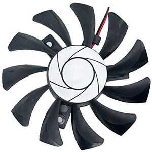Laptop CPU koelventilator Voor For MSI For GT740 Zwart