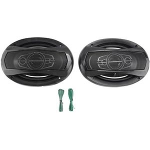 Tweeter auto Tweeters voor auto 1000W 12V 5-weg auto coaxiale autoluidsprekers, volledig bereik, hifi-luidspreker, verliesvrije installatie, 6x9 inch, 2 stuks