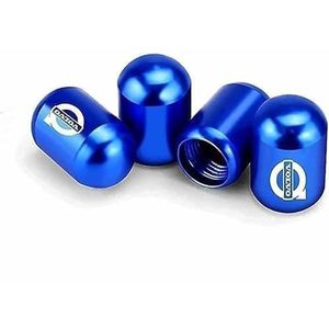 4 Stuks Auto Ventieldoppen Voor Volvo XC40 XC60 XC90 S60 S90 V40 V60 V90 Tire Air Covers Car Tire Aire Caps Band Ventieldopjes Ventiel Covers Stem Covers,A