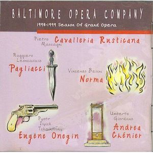 Baltimore Opera Company 1998 - 1999 Season of Grand Opera