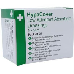 Safety First Aid D4957PK25 HypaCover Low Adherent Dressing, set van 25