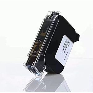 Handheld Inkjet -printer 13 talen 12.7mm variabele afbeelding foto QR Code Serienummer Draagbare Hand Jet Handheld Thermal Inkjet-printer Snel afdrukken zonder vertraging(Blue ink)