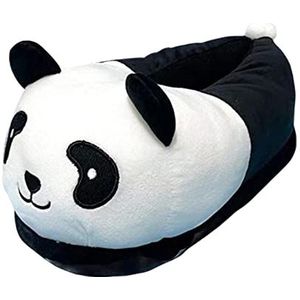 Suammiitstrieadea - Cartoon Panda - Pantoffels - Zwart en Wit