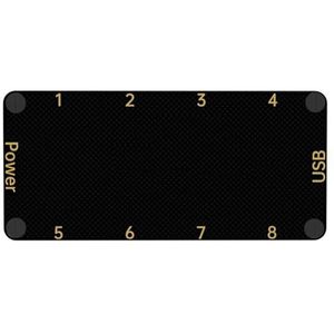 Fcuajdkq SignalRGB OpenRGB universele 8 poorten, 5 V 3-pins ARGB Asynchronous controller, HUB voor computerbehuizing, ventilator, koelstrip