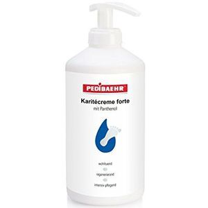 PediBaehr Karitecreme Forte Voetcrème met panthenol, 500 ml pompdispenser