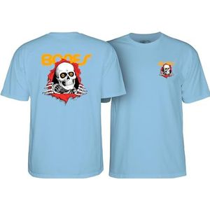 Powell Peralta Ripper Poeder Blauw T-Shirt Skate - geel - L