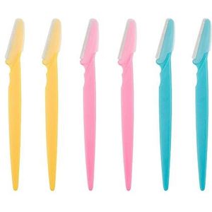 ILLUVA - Wenkbrauw Scheermesjes - Gezichtshaar Remover - 6 Stuks