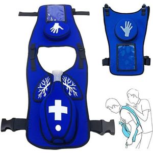 anti-verstikkingsapparaat, Simulatietraining for luchtwegobstructie met vest en rugschot(Child)