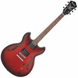 Ibanez Artcore AS53-SRF Sunburst Red Flat - Semi-akoestische gitaar