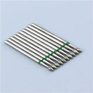 Nagelboortjes, Nagelboortjesset for manicure, diamant elektrische nagelboortjes for manicure en pedicure, 10 stuks, veelkleurig(T26 17)