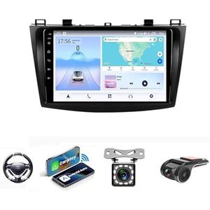 Android 13 Multimedia Stereo Video Speler Voor Mazda 3 2004-2013 Ondersteunt Car-play Android Auto/Bluetooth/FM AM RDS DAB+ Radio/Stuurbediening(NF-1 4Core 1+32G)