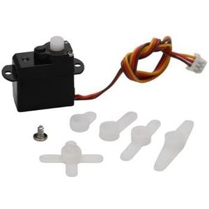 Drone Accessories 2g for DIY Mini Servo Miniatuur Vaste Vleugel Micro Digitale Stuurinrichting w Plastic for 3.6-4.8V 90 Graden Onderdelen for RC Drone Modelvliegtuigen (Color : 1pc JST-1.25mm 3.7V)