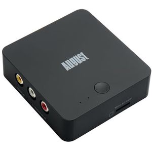 Tech Stor3 USB 2.0 Audio/Video Grabber Nieuwe versie 2025 Scart-adapter RCA-kabels compatibel met Windows 10-11 |VHS|USB video-opnamekaart zwart