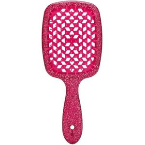 Kam 2 stuks luchtkussen kam verwarde haarkam haarborstel massage antistatische holle natte krullende haarborstels kapper styling tool (kleur 9)