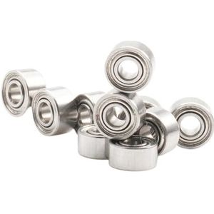 MR52 ZZ lagers (2 x 5 x 2,5 mm) 10 stuks MR52ZZ open handstuk lagers voor high-speed videokaart voor L-520zz-motor (SMR52zz roestvrij staal)