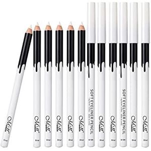 Waterproof Multifunctionele Markeerstift Potlood Witte Eyeliner Make-up Pen Schoonheid