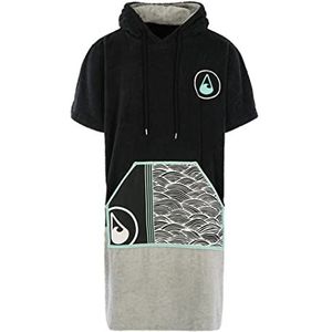 WAVE HAWAII Moledo Surfponcho, 95% katoen, voor zwemmen, strand, surfen, douchecabo, meerkleurig, XL