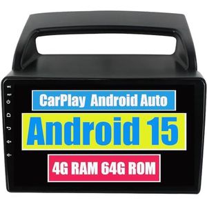 RoverOne Auto Stereo CarPlay Hoofd Unit voor Kia Carnival VQ 2006-2014 Android Auto Touchscreen Sat Navi Bluetooth WiFi Radio Speler