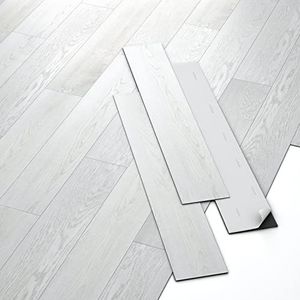 ARTENS - pvc-vloerbedekking soft - zelfklevende vinyl planken - vinylvloer - gebleekt houteffect - Medio - 91,44 cm x 15,24 cm x 2 mm - dikte 2 mm - 2,23 m²/ 16 planken