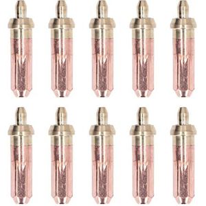 10 -stcs gas snijden mondstuk hittebestendigheid hoge concentriciteit sterk vlam verzamelen vermogen lasmondstuk (1#)