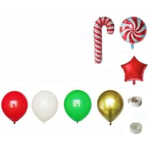 Kerstballonnen Kerstman Elanden Kerstmis Vrolijk Kerstfeest Ballonnen Kerst Snoepgoed Decoratie Voor 2023 Huis Nieuwe Jaar-stijl-38-Als Afbeelding