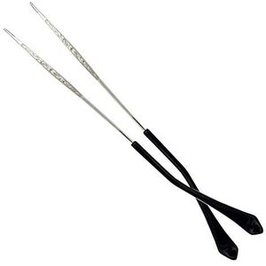 Bril Arm Voet 1 paar vintage leesbril vervangende tempel metalen frame tempel, zilver