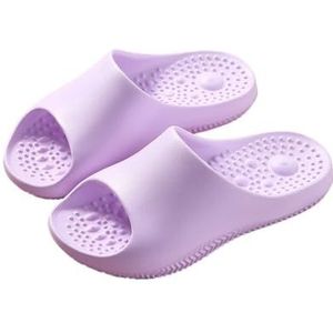 Sandalen, Unisex EVA-pantoffels for binnen/buiten/badkamer - zacht en lichtgewicht Slippers voor dames(Purple,45 EU)