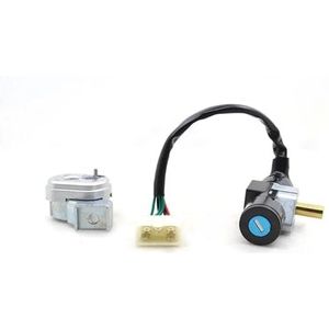 Voor SDH125T-22 WH125T-2 KSB WH 125 Reserveonderdelen 2088 Motorfiets Contactslot Vergrendelingsset Motorfiets Contactslot