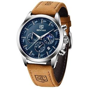 Kyboe kyc002 giant 55 chronograaf blauw Horlogebandje kopen