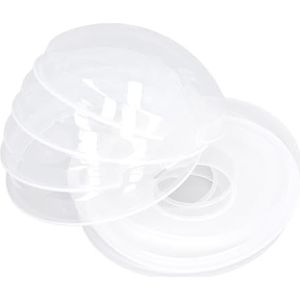 Borst Shell Moedermelk Collector voor Borstvoeding 4 Stuks Siliconen Borst Pad Verpleging Cup Melk Saver voor Zogende Moeders (Type 1)