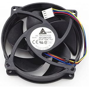 AFC09512D (AFB0912VH) 12V 0.6A 9CM 9025 4-wire PWM temperature control cooling fan